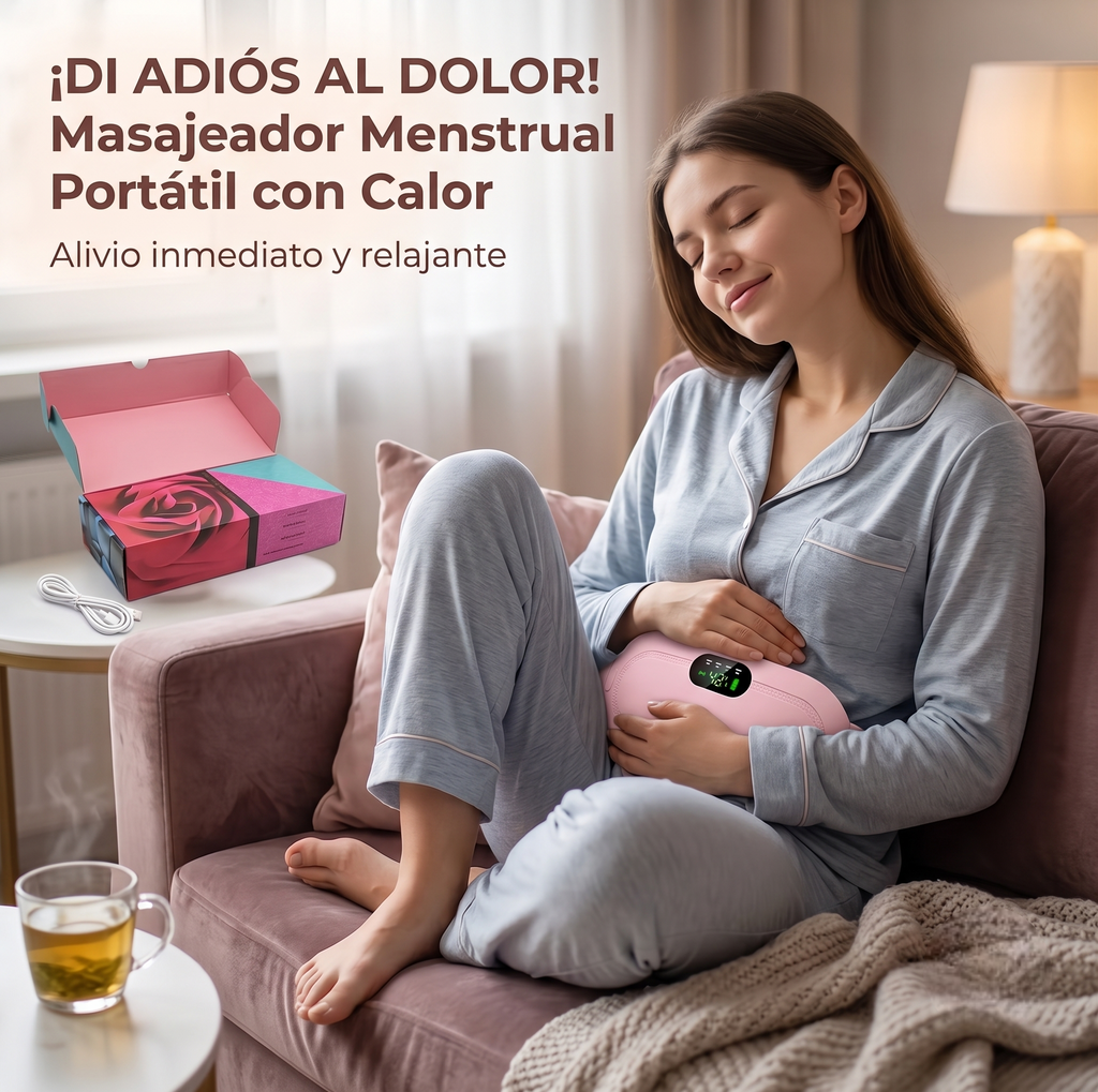 Masajeador Térmico para Cólicos Menstruales
