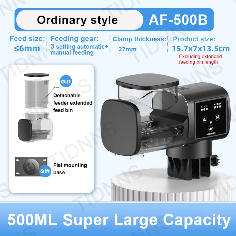 Automatic Fish Tank Feeder � Programmable Aquarium Feeder