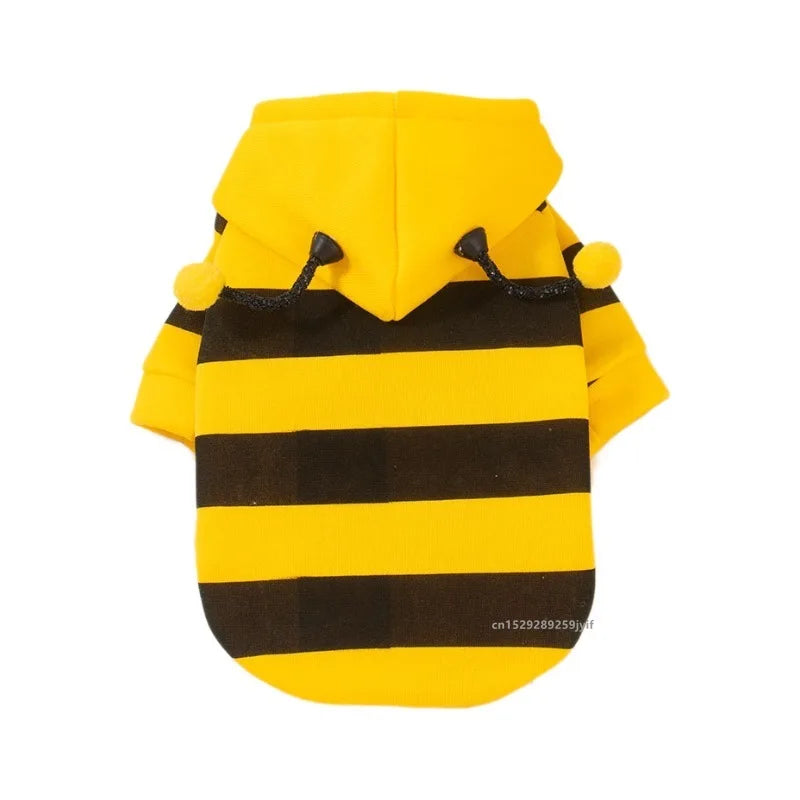 Cozy Bee Costume Pet Hoodie