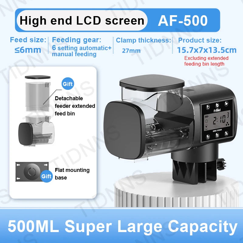Automatic Fish Tank Feeder � Programmable Aquarium Feeder