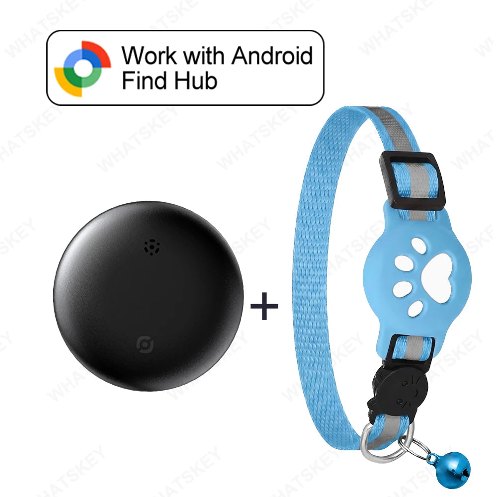 Bluetooth Pet Tracker — Google Find My Device Compatible