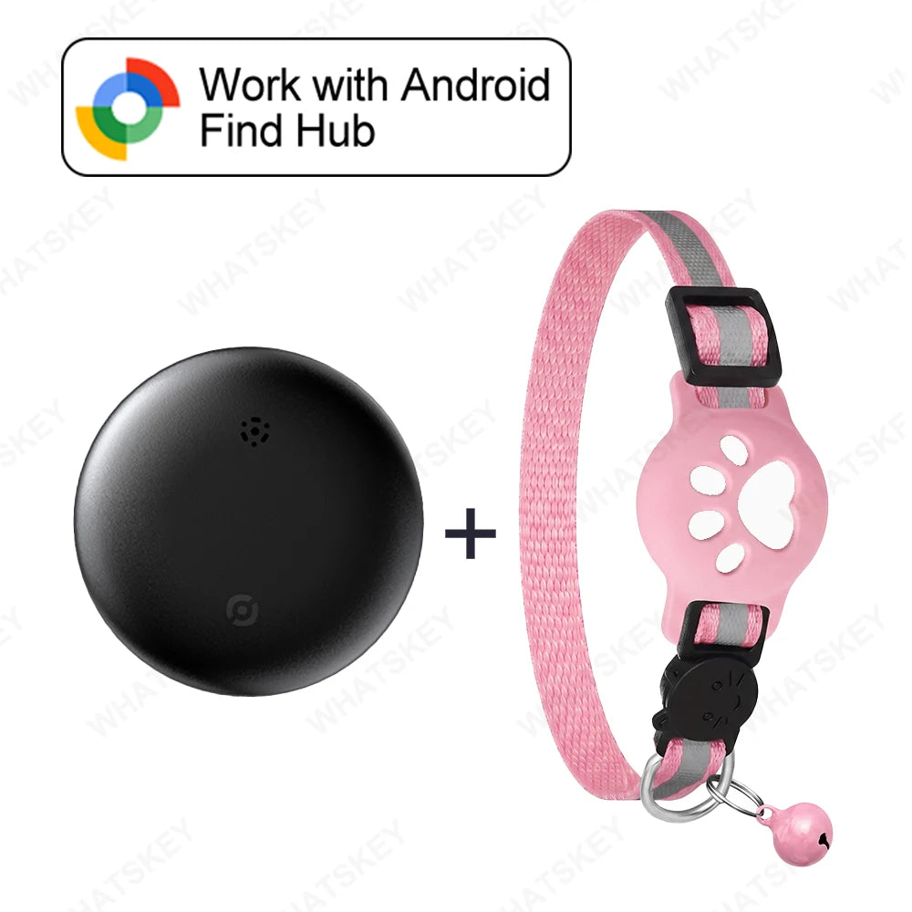 Bluetooth Pet Tracker — Google Find My Device Compatible