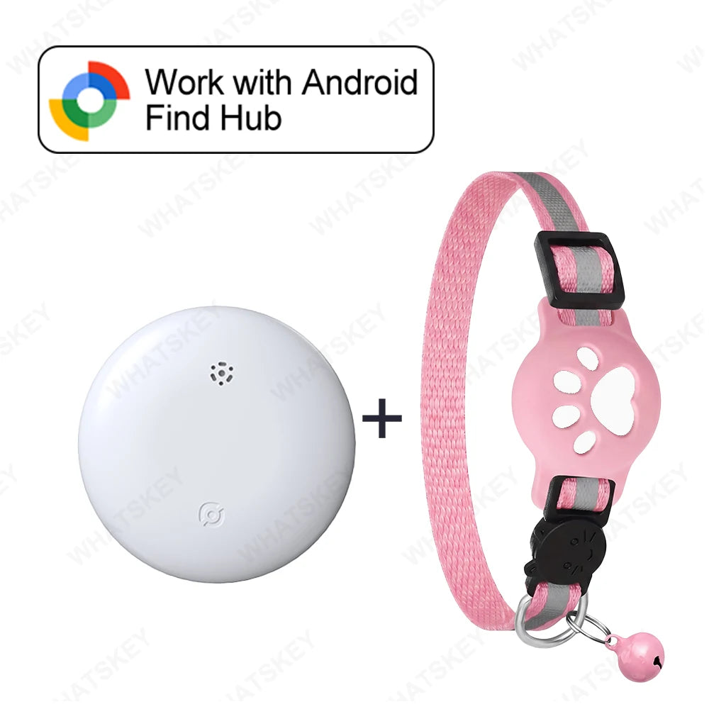 Bluetooth Pet Tracker — Google Find My Device Compatible