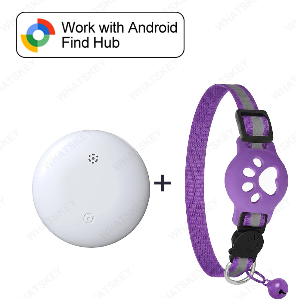 Bluetooth Pet Tracker — Google Find My Device Compatible