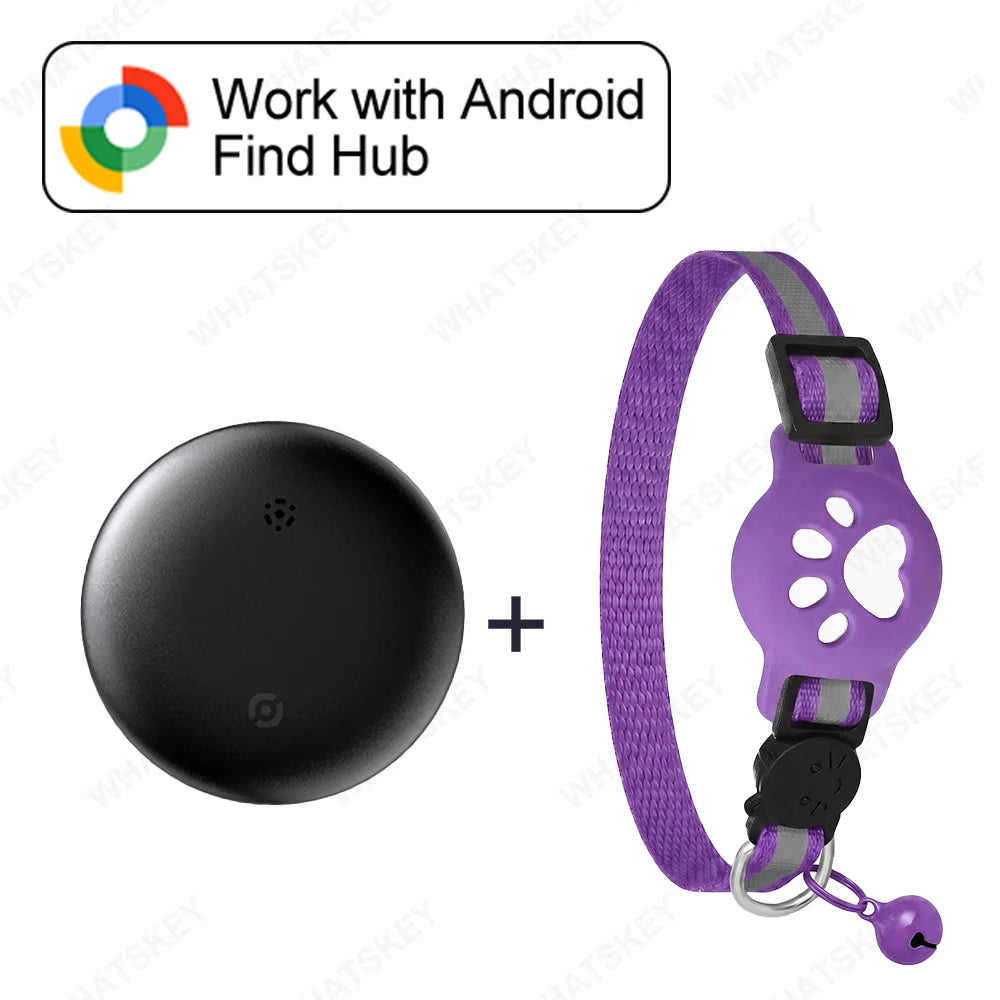 Bluetooth Pet Tracker — Google Find My Device Compatible