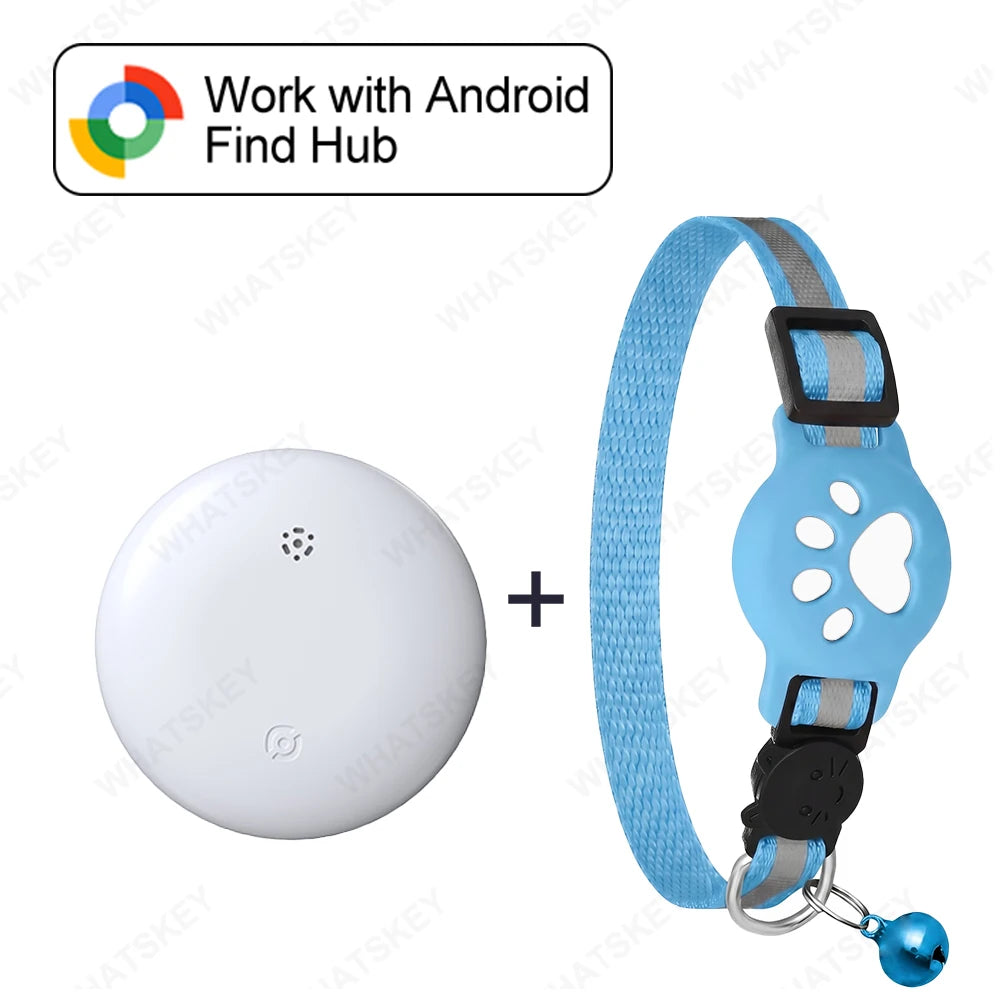Bluetooth Pet Tracker — Google Find My Device Compatible