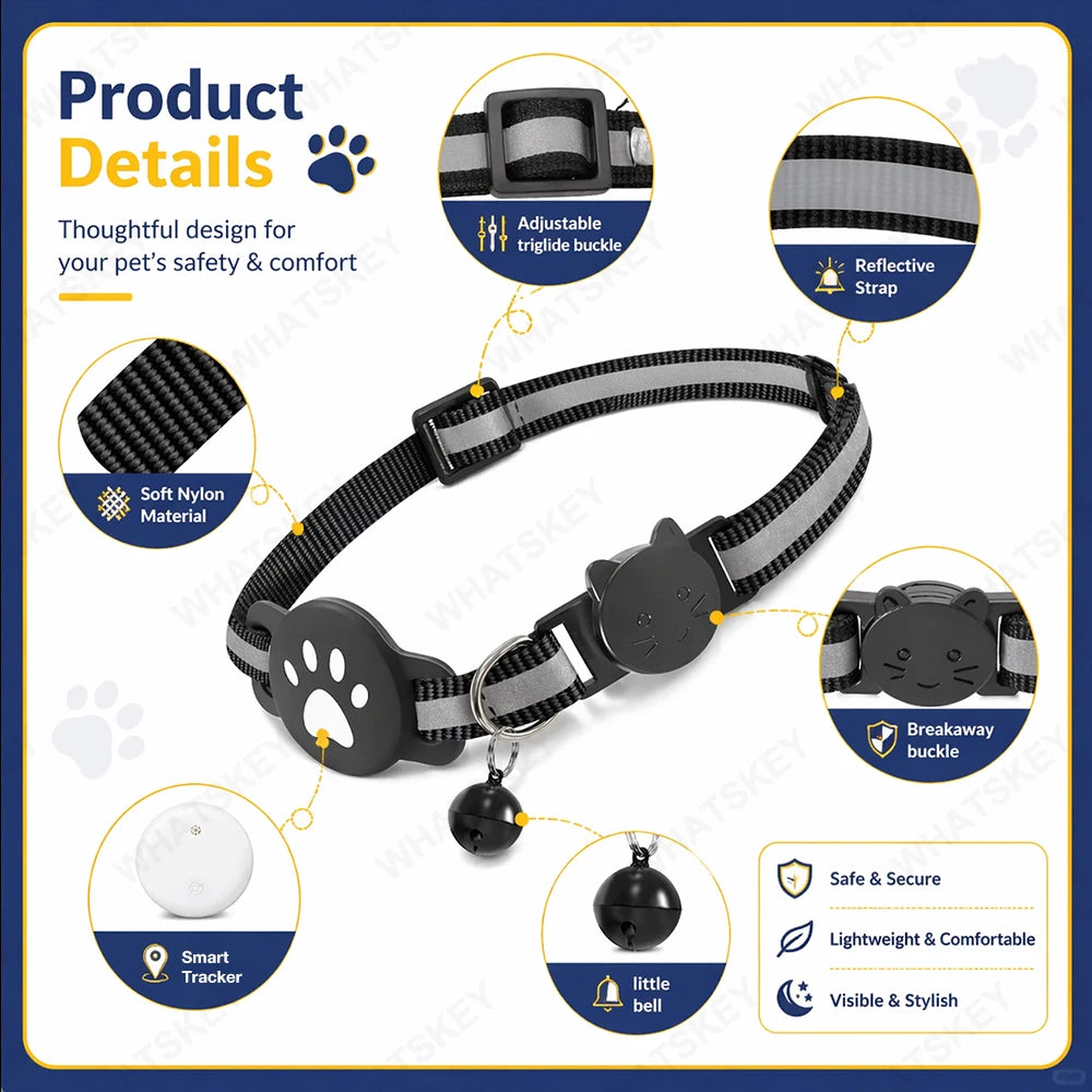 Bluetooth Pet Tracker — Google Find My Device Compatible
