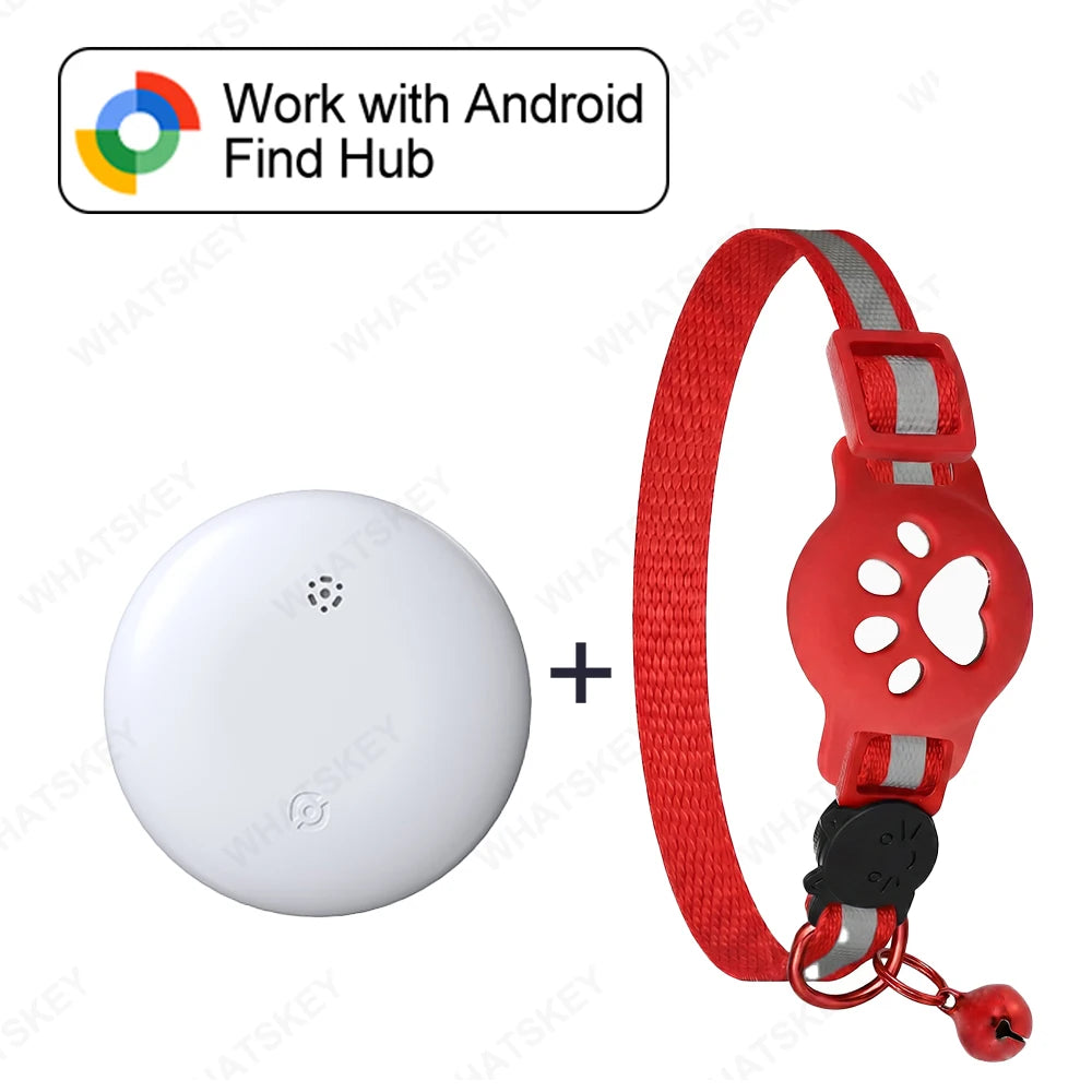 Bluetooth Pet Tracker — Google Find My Device Compatible