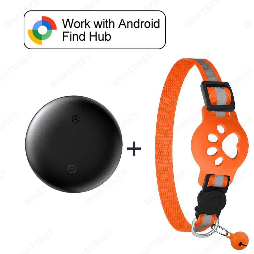 Bluetooth Pet Tracker — Google Find My Device Compatible